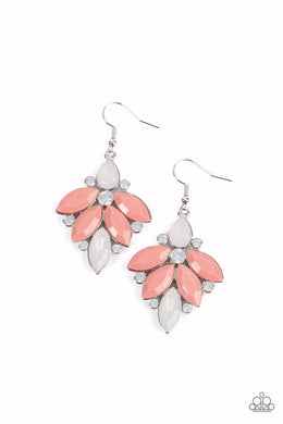 Fantasy Flair Pink Earrings Paparazzi Accessories