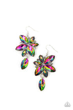 Load image into Gallery viewer, Radiant Retrospection Multi Rhinestone Earring Paparazzi Accessories