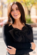 Load image into Gallery viewer, Uniquely Untapped White Rhinestone Cuff Bracelet Paparazzi Accessories