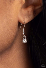 Load image into Gallery viewer, Wall Street Web White Pearl Rhinestone Necklace Paparazzi Accessories