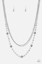Load image into Gallery viewer, High Standards Silver Necklace Paparazzi Accessories