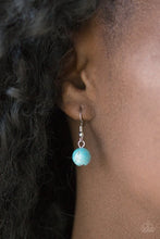Load image into Gallery viewer, Rural Rustler Blue Turquoise Stone Necklace Paparazzi Accessories