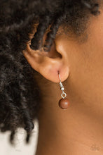 Load image into Gallery viewer, Pacific Piers Brown Necklace Paparazzi Accessories