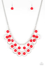 Load image into Gallery viewer, Really Rococo Red Necklace Paparazzi Accessories