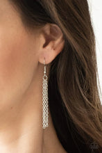 Load image into Gallery viewer, Tassel Tease White Necklace Paparazzi Accessories