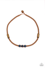 Load image into Gallery viewer, Honolulu Hustler Blue Urban Necklace Paparazzi Accessories