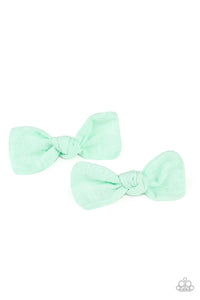 Alligator Clip,green,Little Bow Peep Green Hair Accessory