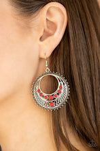 Load image into Gallery viewer, Boho Bliss Red Earring Vivacious Bombshell Bling, LLC, Jenny and James Davison