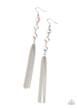 Load image into Gallery viewer, Moved To Tiers Multi Iridescent Rhinestone Earrings Paparazzi Accessories