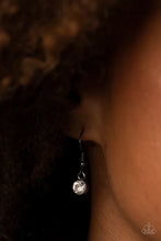 Load image into Gallery viewer, Unrivaled Sparkle Black Gunmetal Rhinestone Necklace Paparazzi Accessories