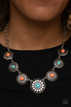 Load image into Gallery viewer, Sahara Solar Power Multi Stone Necklace Paparazzi Accessories