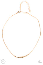 Load image into Gallery viewer, Taking It Easy Gold Choker Necklace Paparazzi Accessories