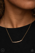 Load image into Gallery viewer, Taking It Easy Gold Choker Necklace Paparazzi Accessories