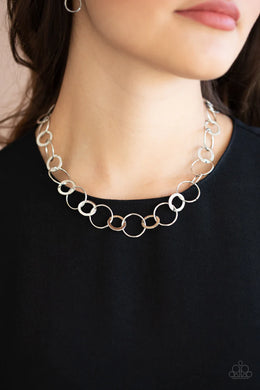 Revolutionary Radiance Silver Necklace Paparazzi Accessories