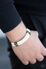 Load image into Gallery viewer, Island Renegade Brown Leather Pull-Tie Urban Bracelet Paparazzi Accessories