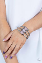 Load image into Gallery viewer, Extra Earthy Pink Stone Cuff Bracelet Paparazzi Accessories