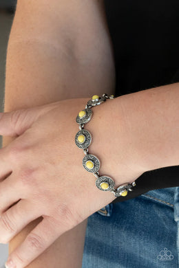 Springtime Special Yellow Bracelet Paparazzi Accessories