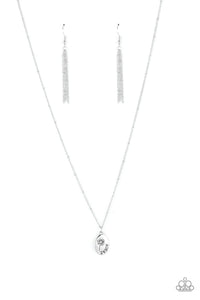 inspirational,short necklace,silver,Be The Peace You Seek Silver Necklace