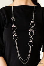 Load image into Gallery viewer, Ante UPSCALE Pink Pearl Necklace Paparazzi Accessories