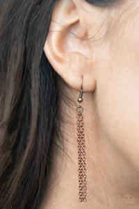 copper,short necklace,Living The Mom Life Copper Necklace