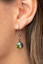 Load image into Gallery viewer, Lavishly Loaded Black Rhinestone Necklace Paparazzi Accessories