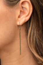 Load image into Gallery viewer, Chaos Coordinator Brass Necklace Paparazzi Accessories