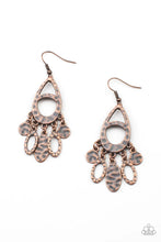 Load image into Gallery viewer, PLAINS Jane Copper Earring Paparazzi Accessories