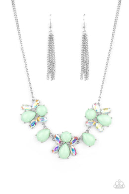 Galaxy Gallery Green Necklace Paparazzi Accessories