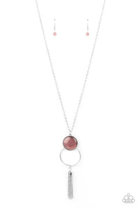 cat's eye,long necklace,purple,Nice to GLOW You Purple Cat's Eye Necklace