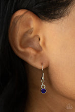 Load image into Gallery viewer, I Pledge Allegiance to the Sparkle Blue Rhinestone Star Necklace Paparazzi Accessories