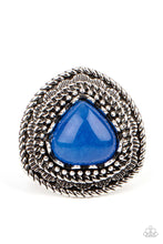 Load image into Gallery viewer, Genuinely Gemstone Blue Ring Paparazzi Accessories