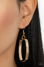 Load image into Gallery viewer, Fiercely Flexing Gold Necklace Paparazzi Accessories