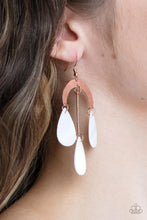 Load image into Gallery viewer, Atlantis Ambience Copper Earring Paparazzi Accessories