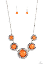 Load image into Gallery viewer, The Next NEST Thing Orange Necklace Paparazzi Accessories