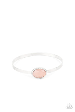 Misty Meadow Pink Bangle Bracelet Paparazzi Accessories