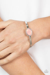 bangles,pink,Misty Meadow Pink Bangle Bracelet