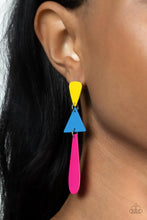 Load image into Gallery viewer, Retro Redux Multi Post Earrings Paparazzi Accessories