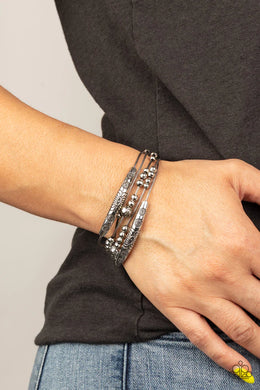 Wanderlust Wanderess Silver Bracelet Paparazzi Accessories