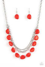 Load image into Gallery viewer, Pumped Up Posh Red Necklace Paparazzi Accessories