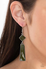 Load image into Gallery viewer, Hollywood Harmony Green Earring Paparazzi Accessories