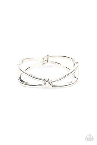 hinge,silver,KNOT My First Rodeo Silver Hinge Bracelet