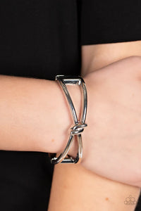 hinge,silver,KNOT My First Rodeo Silver Hinge Bracelet