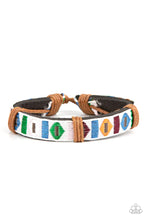 Load image into Gallery viewer, Textile Trendsetter Multi Pull-Tie Urban Bracelet Paparazzi Accessories