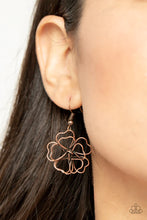 Load image into Gallery viewer, The Show Must Grow On Copper Floral Necklace Paparazzi Acessories