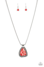 Load image into Gallery viewer, Artisan Adventure Red Necklace Paparazzi Accessories