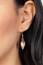 Load image into Gallery viewer, Enviable Elegance Gold Rhinestone Necklace Paparazzi Accessories