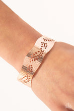 Load image into Gallery viewer, Savanna Oasis Rose Gold Cuff Bracelet Paparazzi Accessories