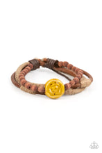 Load image into Gallery viewer, Existential Earth Child Yellow Urban Bracelet Paparazzi Accessories
