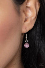 Load image into Gallery viewer, One Daydream At A Time Pink Cat&#39;s Eye Necklace Paparazzi Accessories