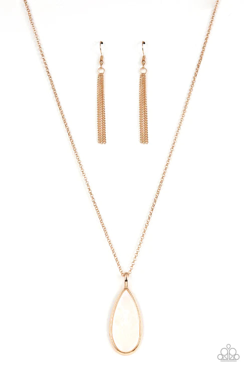 Yacht Ready Gold Necklace Paparazzi Accessories
